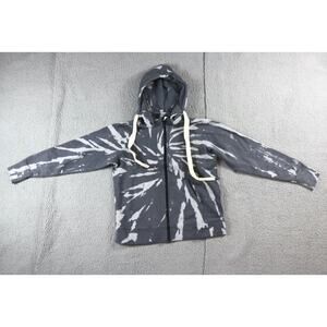 New Free People x Sandrine Rose S Tie Dye Full Zip Hoodie Sweatshirt Jacket